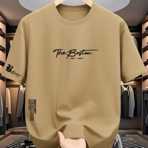 🛒 men’s simple graphic print t shirt – casual everyday style! 👕✨